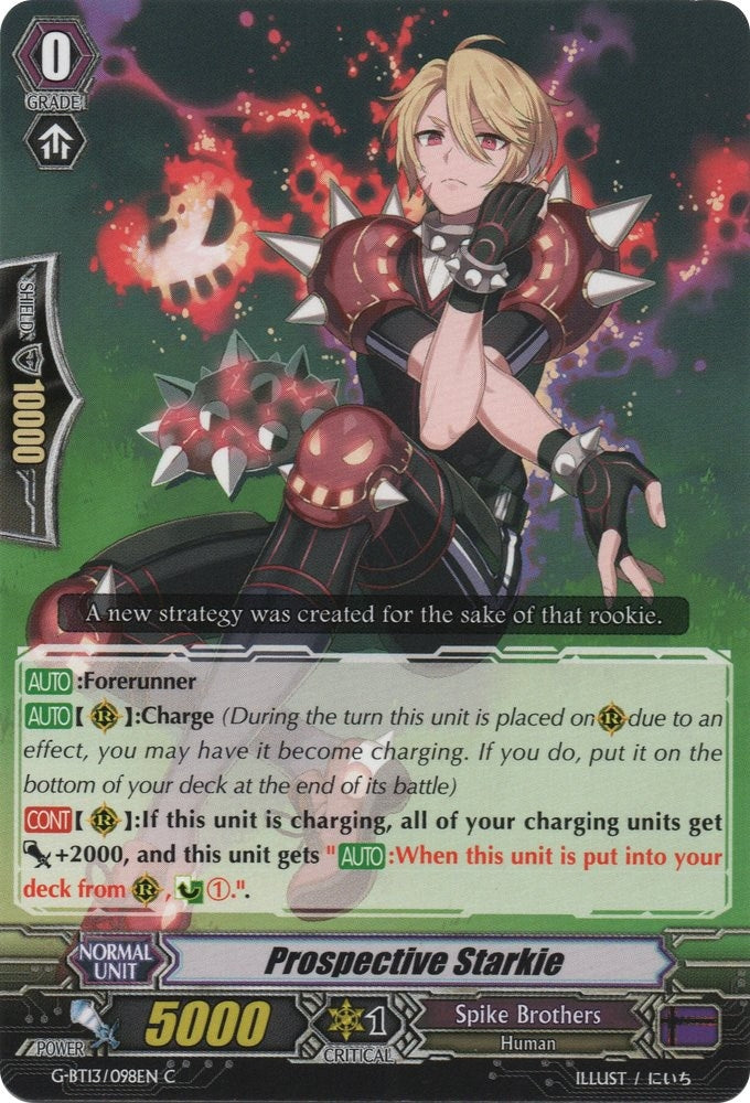 Image for Prospective Starkie (G-BT13: Ultimate Stride) (G-BT13/098EN) - Cardfight Vanguard