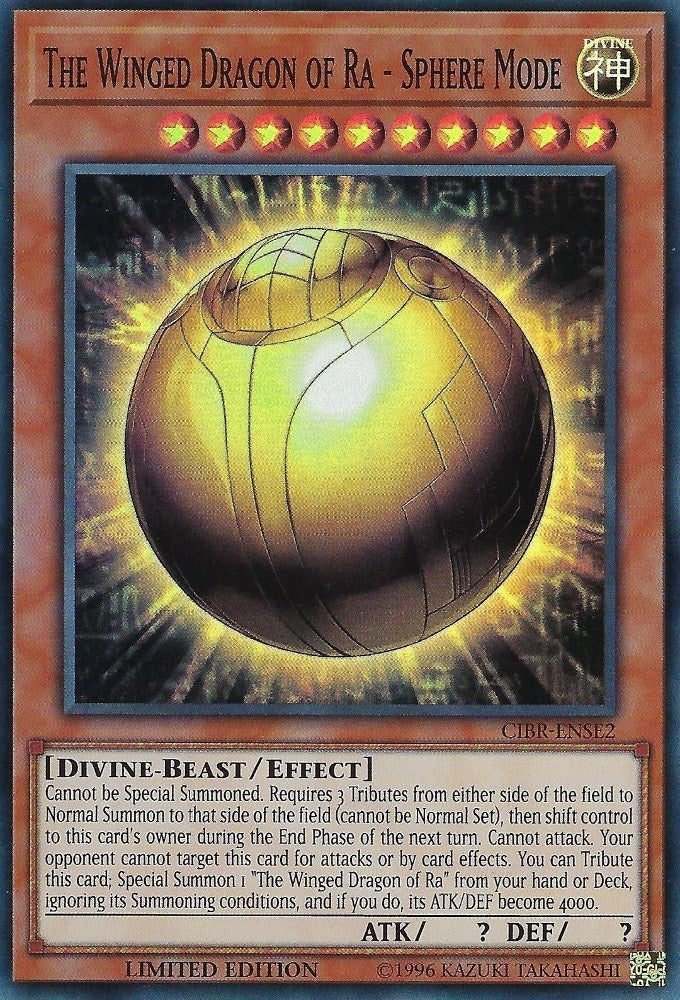 Image for The Winged Dragon of Ra - Sphere Mode (Circuit Break) (CIBR-ENSE2) - YuGiOh
