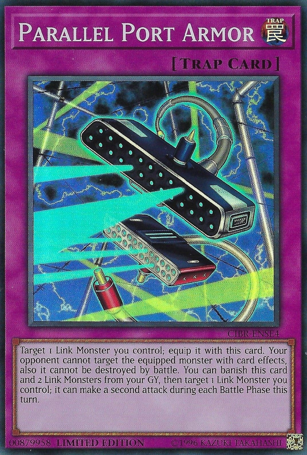 Image for Parallel Port Armor (Circuit Break) (CIBR-ENSE4) - YuGiOh