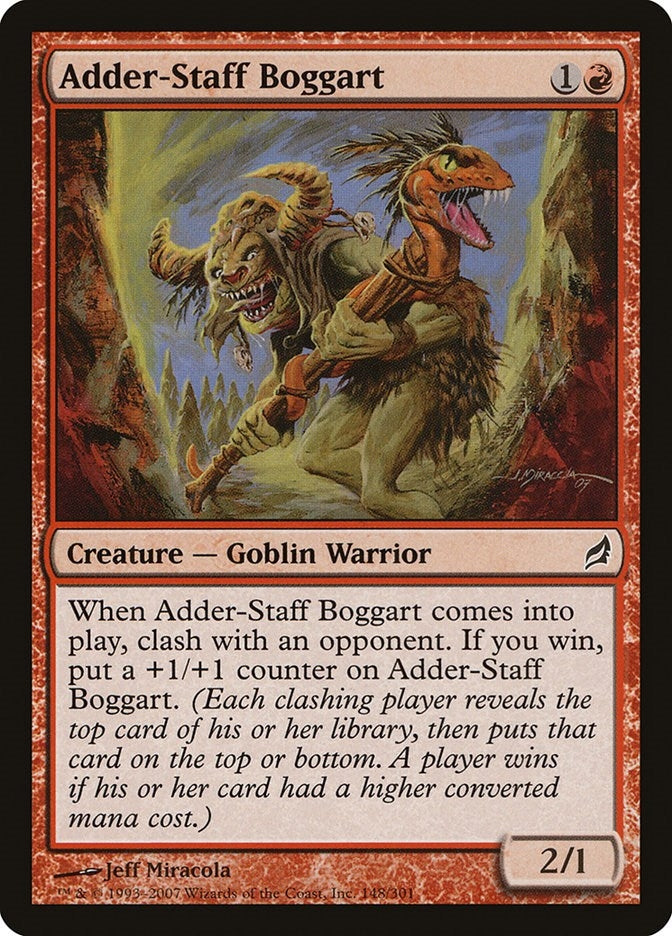 Image for Adder-Staff Boggart (Lorwyn) (148) - Magic: The Gathering
