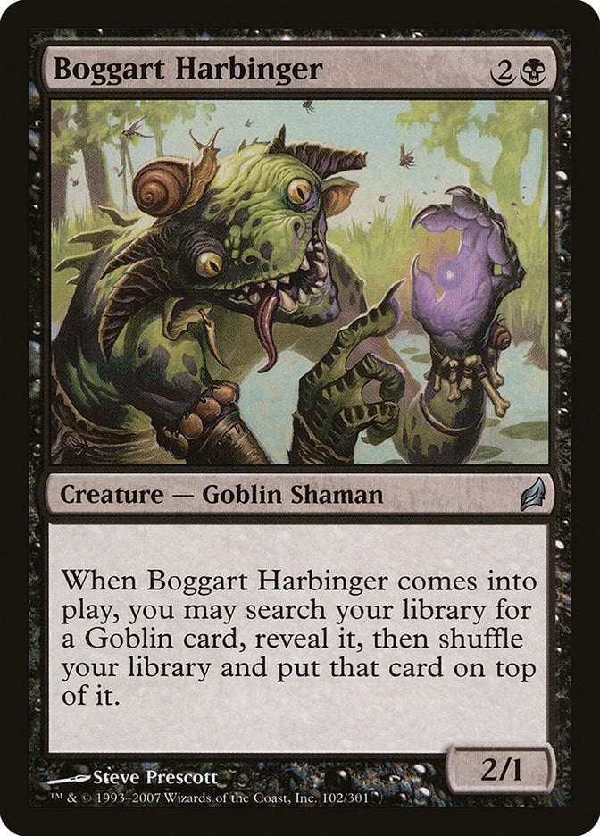 Image for Boggart Harbinger (Lorwyn) (102) - Magic: The Gathering