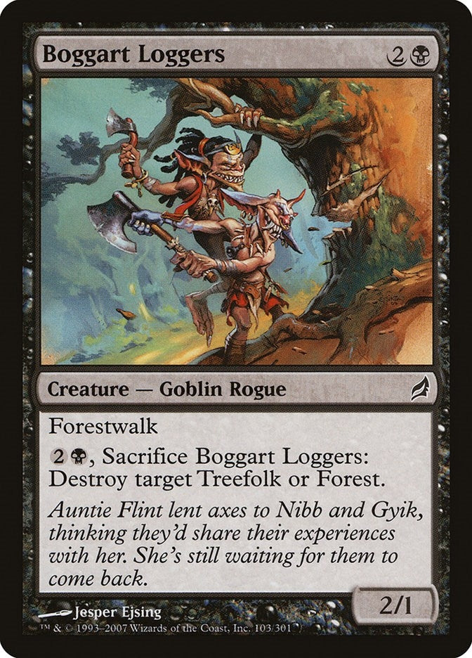Image for Boggart Loggers (Lorwyn) (103) - Magic: The Gathering