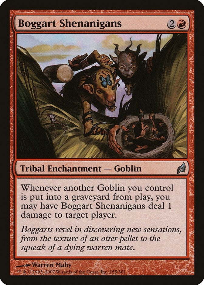 Image for Boggart Shenanigans (Lorwyn) (155) - Magic: The Gathering
