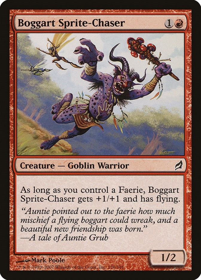Image for Boggart Sprite-Chaser (Lorwyn) (156) - Magic: The Gathering