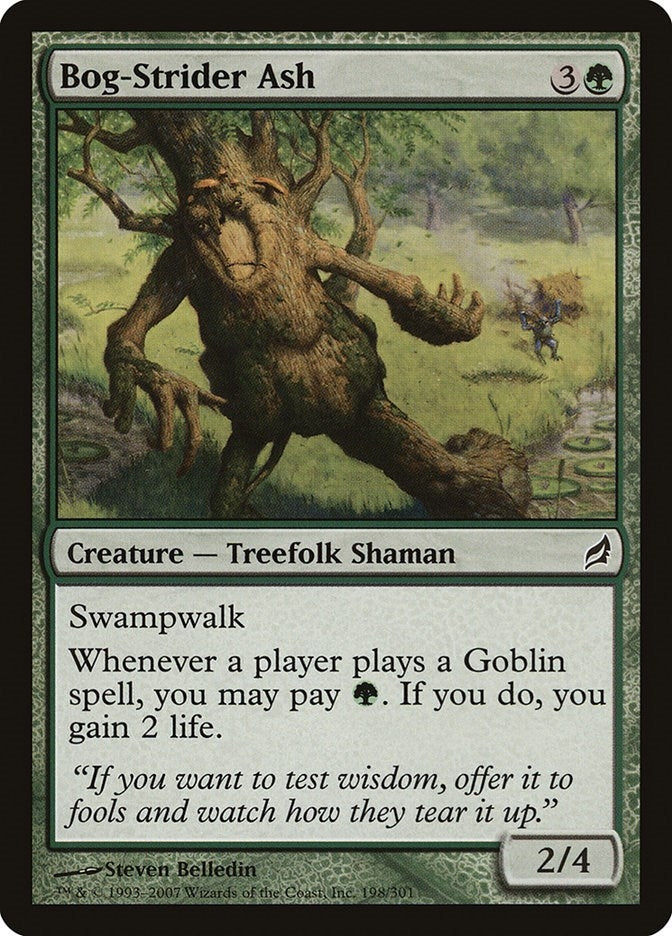 Image for Bog-Strider Ash (Lorwyn) (198) - Magic: The Gathering
