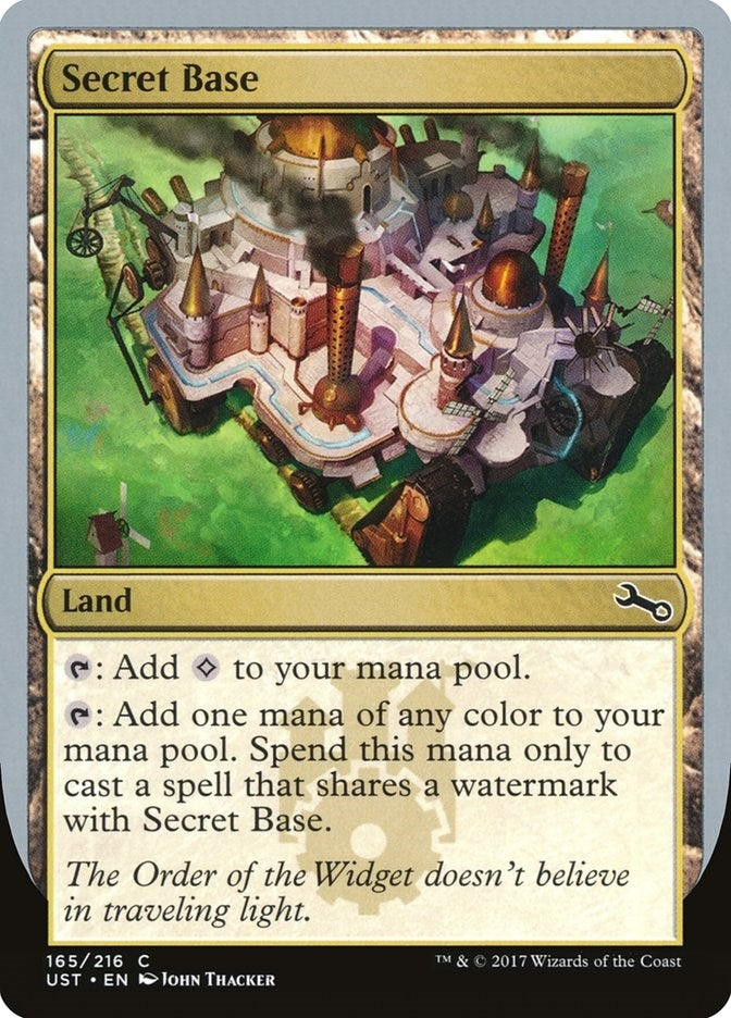 Image for Secret Base (A) (Unstable) (165) - Magic: The Gathering