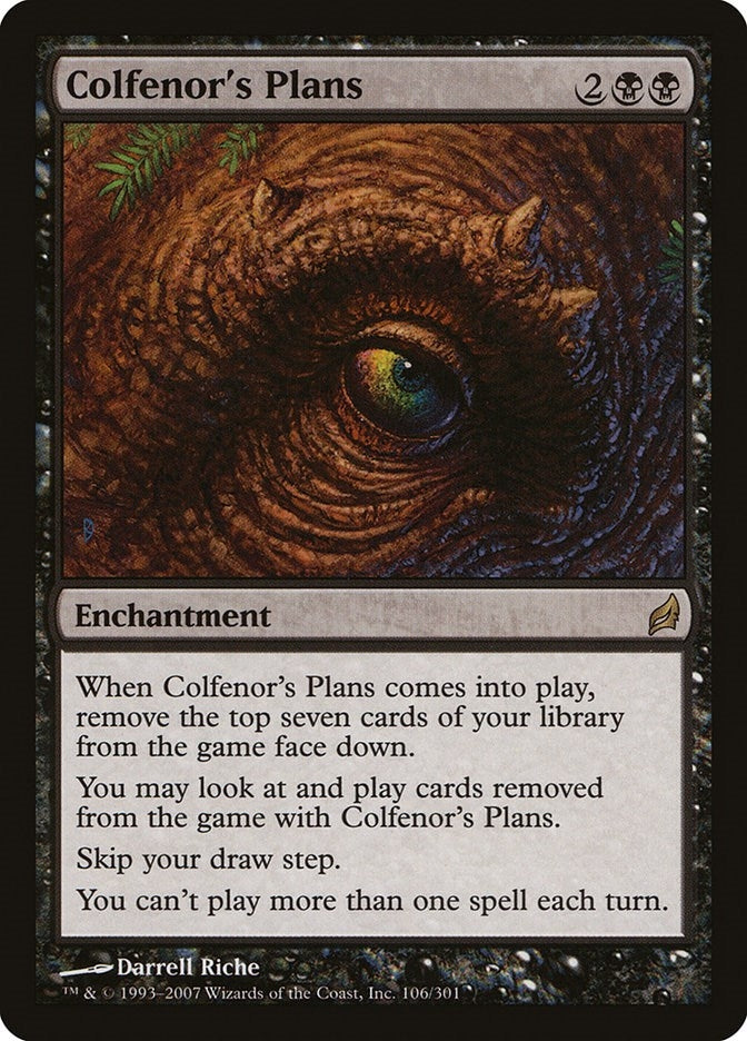 Image for Colfenor's Plans (Lorwyn) (106) - Magic: The Gathering