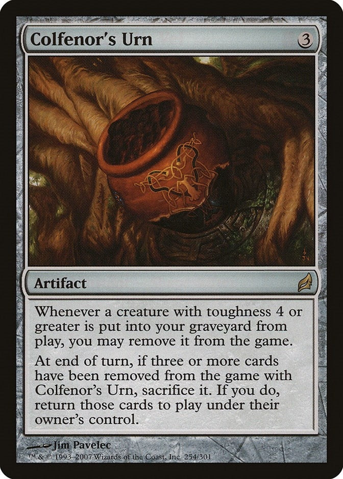 Image for Colfenor's Urn (Lorwyn) (254) - Magic: The Gathering