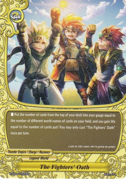 Image for The Fighters' Oath (X Duel Chest) (X-SS04/0020EN) - Future Card BuddyFight