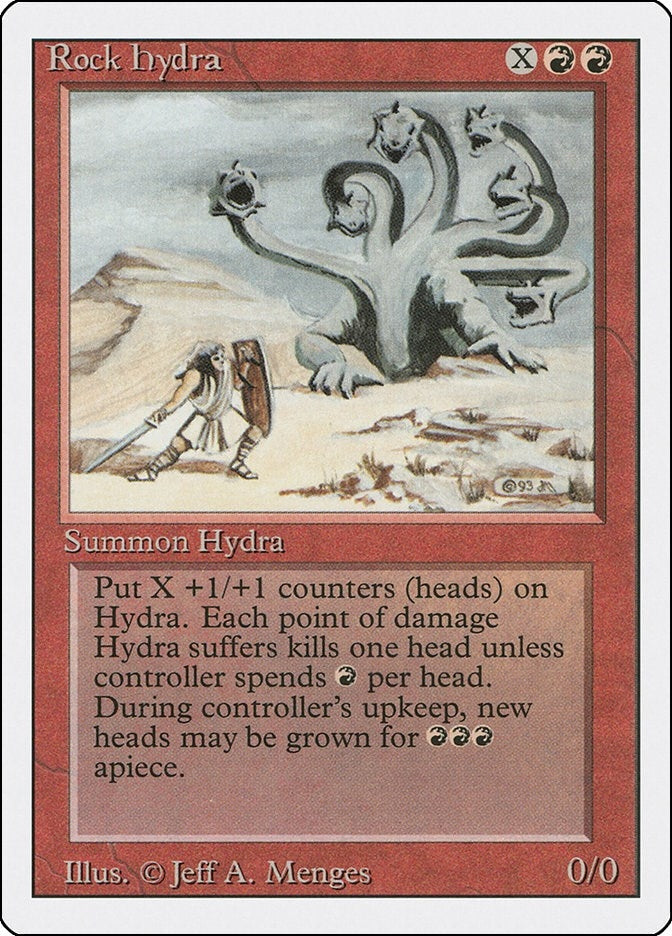 Image for Rock Hydra (Revised Edition) - Magic: The Gathering