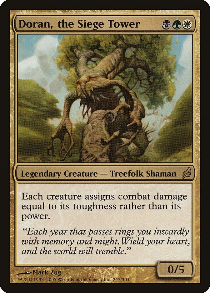 Image for Doran, the Siege Tower (Lorwyn) (247) - Magic: The Gathering