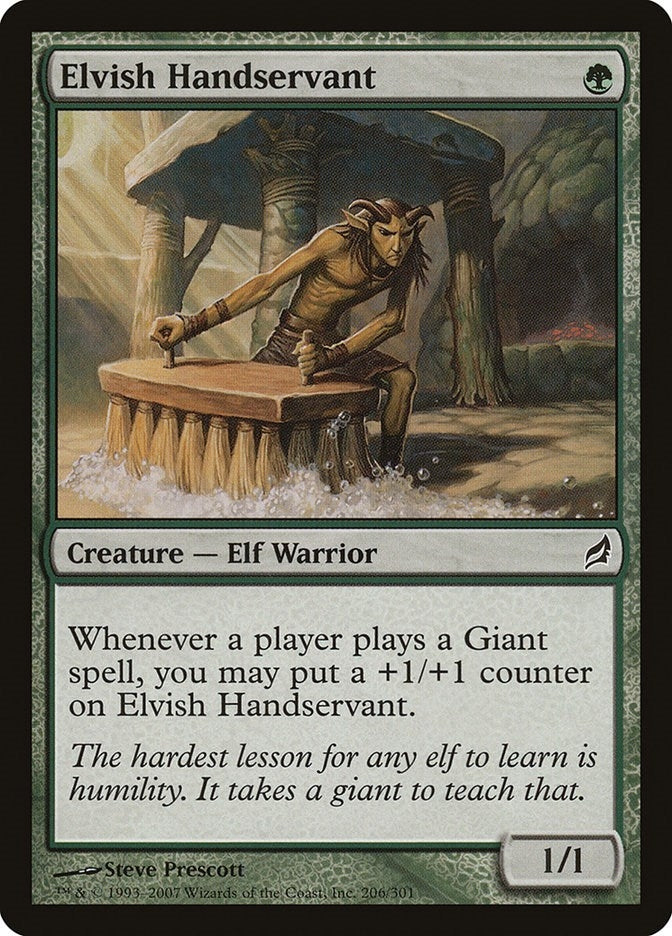 Image for Elvish Handservant (Lorwyn) (206) - Magic: The Gathering