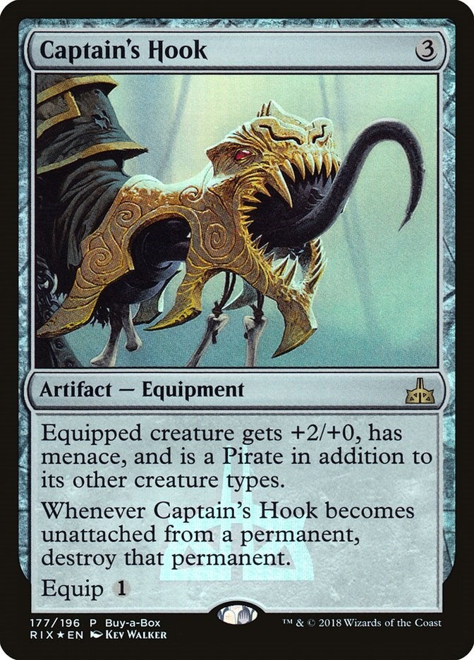 Image for Captain's Hook (Buy-A-Box Promos) (177) - Magic: The Gathering