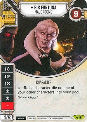 Image for Bib Fortuna - Majordomo (Legacies) (18) - Star Wars: Destiny