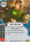 Image for Force Meditation (Legacies) (36) - Star Wars: Destiny