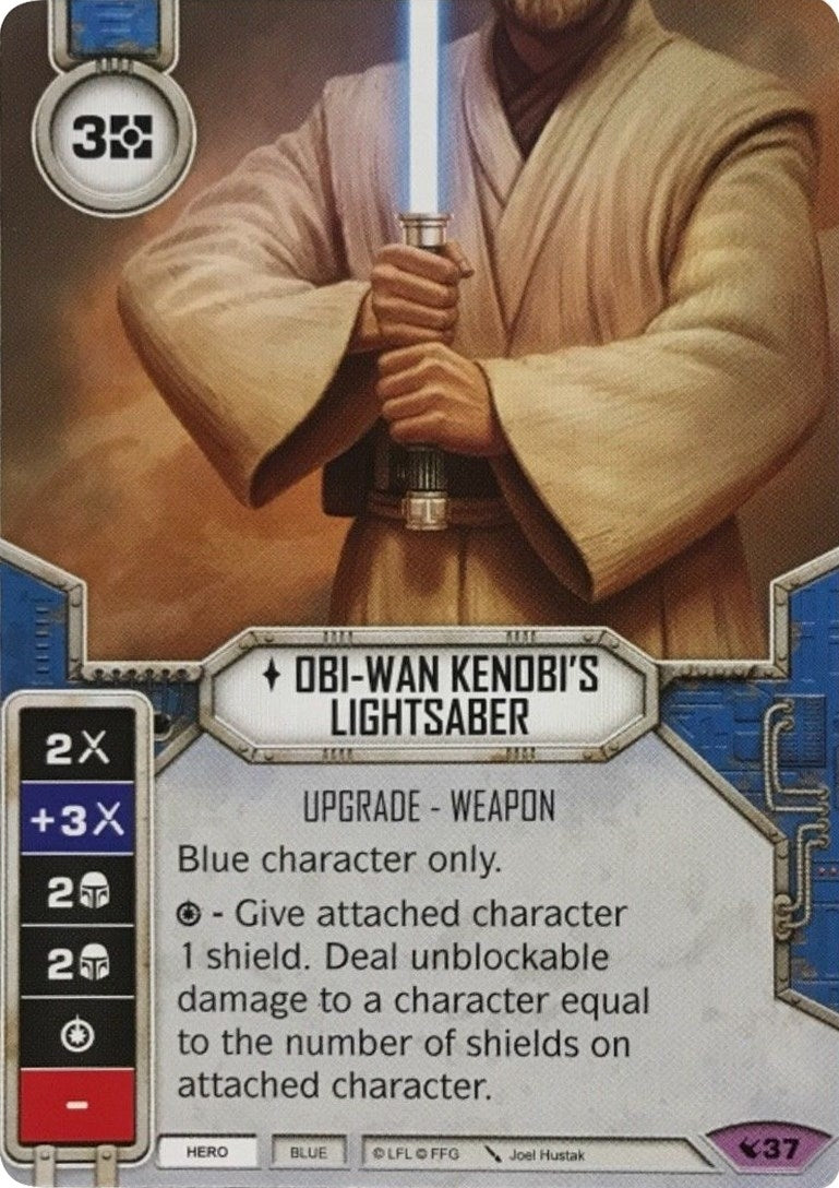 Image for Obi-Wan Kenobi's Lightsaber (Legacies) (37) - Star Wars: Destiny