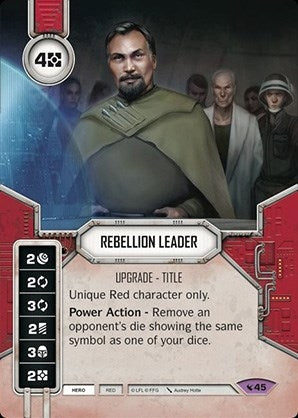 Image for Rebellion Leader (Legacies) (45) - Star Wars: Destiny