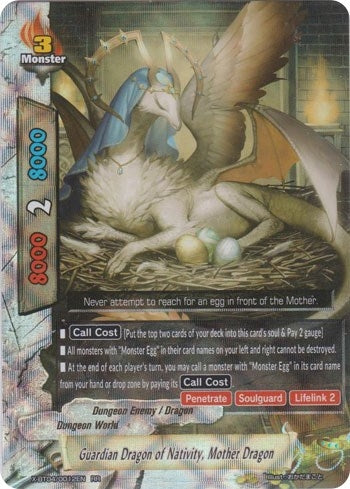Image for Guardian Dragon of Nativity, Mother Dragon (Rainbow Striker) (X-BT04/0012EN) - Future Card BuddyFight