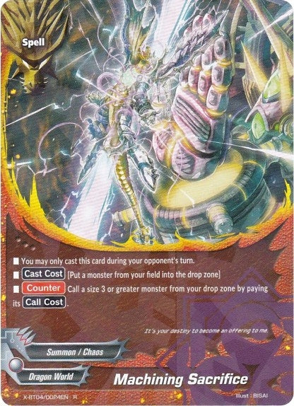 Image for Machining Sacrifice (Rainbow Striker) (X-BT04/0024EN) - Future Card BuddyFight