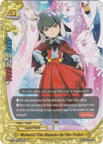 Image for Reborn! The Hanako In The Toilet (Rainbow Striker) (X-BT04/0030EN) - Future Card BuddyFight