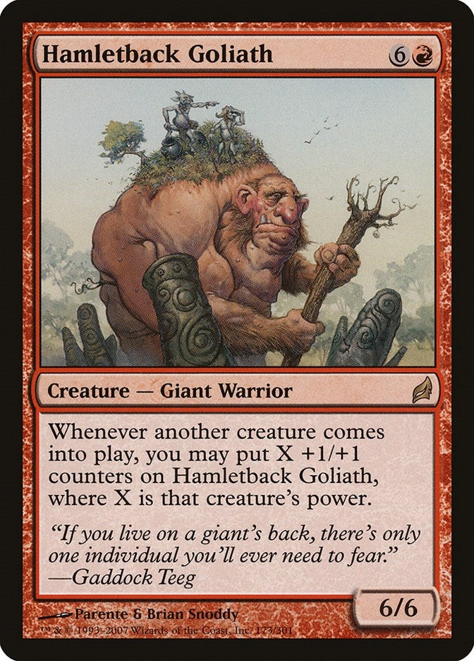 Image for Hamletback Goliath (Lorwyn) (173) - Magic: The Gathering