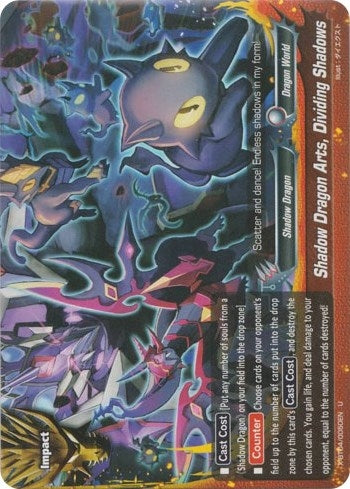 Image for Shadow Dragon Arts, Dividing Shadows (Rainbow Striker) (X-BT04/0050EN) - Future Card BuddyFight