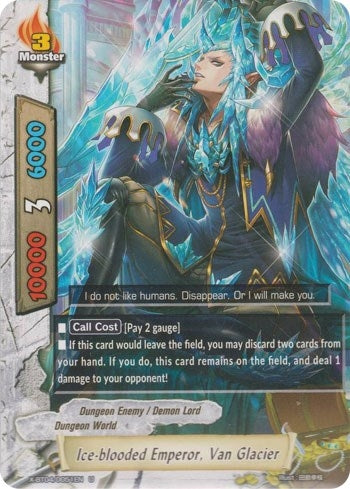 Image for Ice-blooded Emperor, Van Glacier (Rainbow Striker) (X-BT04/0051EN) - Future Card BuddyFight