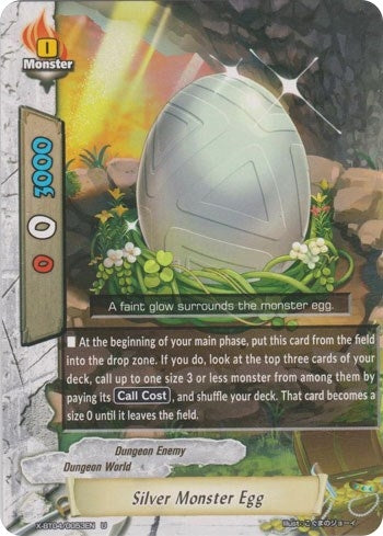 Image for Silver Monster Egg (Rainbow Striker) (X-BT04/0053EN) - Future Card BuddyFight