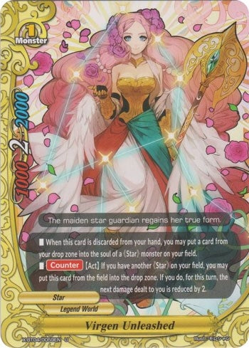 Image for Virgen Unleashed (Rainbow Striker) (X-BT04/0059EN) - Future Card BuddyFight