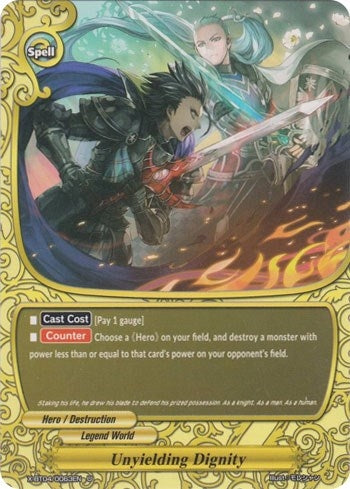 Image for Unyielding Dignity (Rainbow Striker) (X-BT04/0063EN) - Future Card BuddyFight