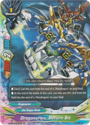 Image for Dragonarms, Return Bit (Rainbow Striker) (X-BT04/0067EN) - Future Card BuddyFight