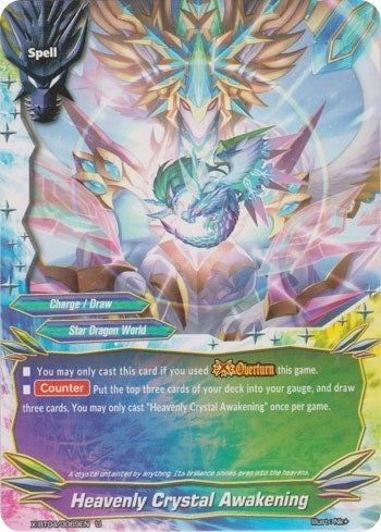 Image for Heavenly Crystal Awakening (Rainbow Striker) (X-BT04/0069EN) - Future Card BuddyFight