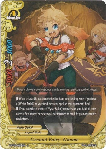 Image for Ground Fairy, Gnome (Rainbow Striker) (X-BT04/0084EN) - Future Card BuddyFight