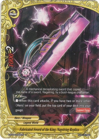 Image for Fabricated Sword of the King, Nagelring Replica (Rainbow Striker) (X-BT04/0088EN) - Future Card BuddyFight