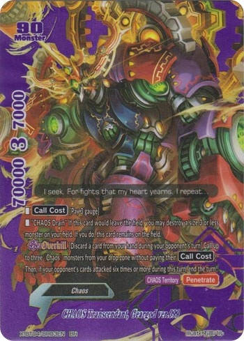 Image for CHAOS Transcendant, Geargod ver.099 (BR) (Rainbow Striker) (X-BT04/BR03EN) - Future Card BuddyFight