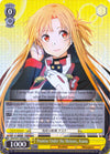 Image for Promise Under the Meteors, Asuna (SR) (Sword Art Online The Movie: -Ordinal Scale-) (SAO/S51-E002S SR) - Weiss Schwarz