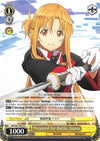 Image for Prepared for Battle, Asuna (Sword Art Online The Movie: -Ordinal Scale-) (SAO/S51-E016 C) - Weiss Schwarz