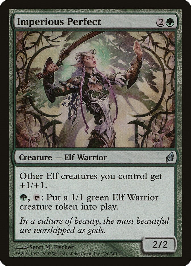 Image for Imperious Perfect (Lorwyn) (220) - Magic: The Gathering