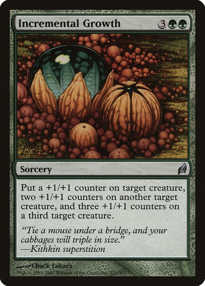 Image for Incremental Growth (Lorwyn) - Magic: The Gathering