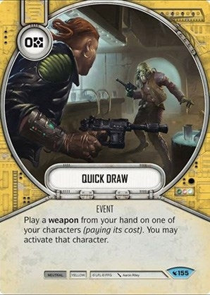 Image for Quick Draw (Legacies) (155) - Star Wars: Destiny