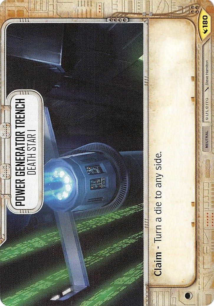 Image for Power Generator Trench - Death Star I (Legacies) (180) - Star Wars: Destiny