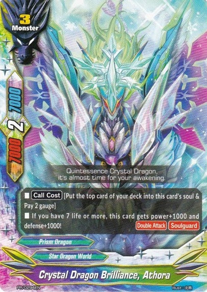 Image for Crystal Dragon Brilliance, Athora (Promo Cards) (PR/0294EN) - Future Card BuddyFight