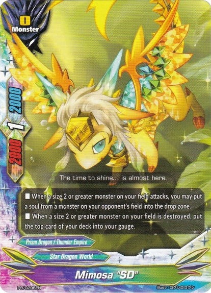 Image for Mimosa "SD" (Promo Cards) (PR/0296EN) - Future Card BuddyFight