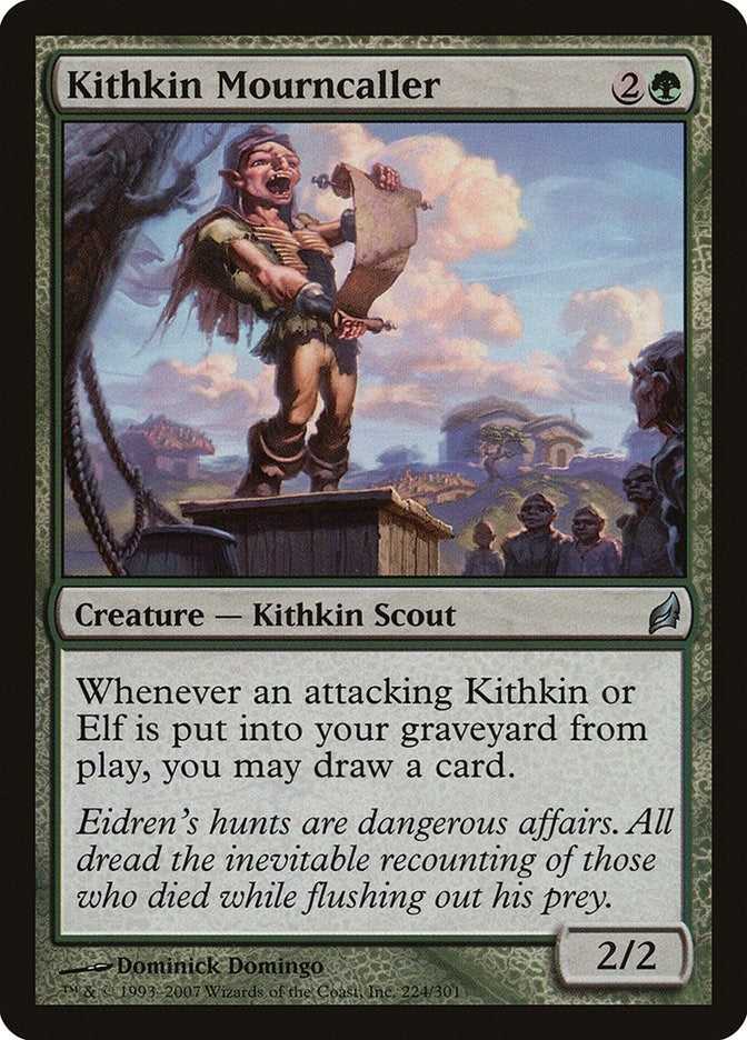 Image for Kithkin Mourncaller (Lorwyn) (224) - Magic: The Gathering