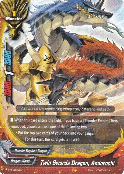 Image for Twin Swords Dragon, Andorochi (Promo Cards) (PR/0300EN) - Future Card BuddyFight