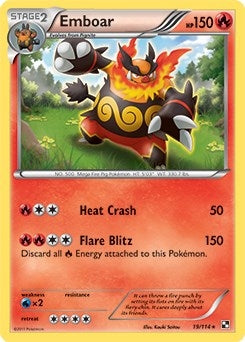 Image for Emboar (Deck Exclusives) (019/114) - Pokemon