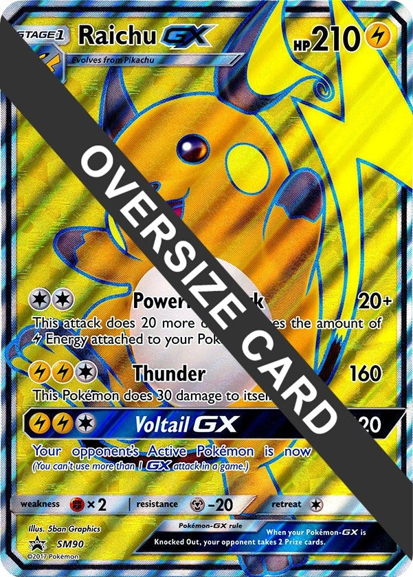 Image for Raichu GX - SM90 (Jumbo Cards) (SM90) - Pokemon
