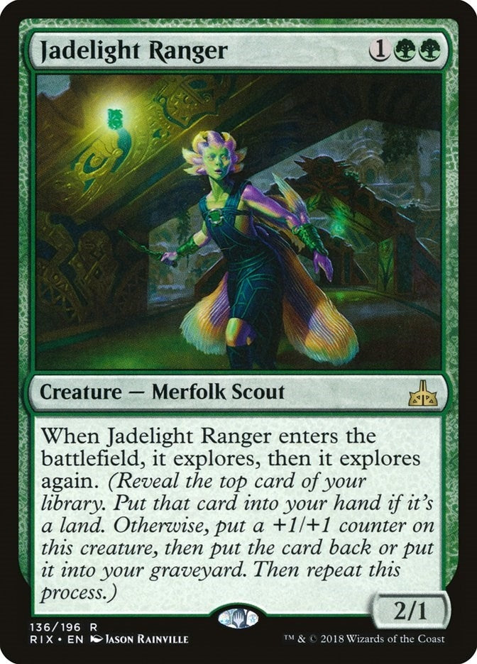 Image for Jadelight Ranger (Rivals of Ixalan) (136) - Magic: The Gathering