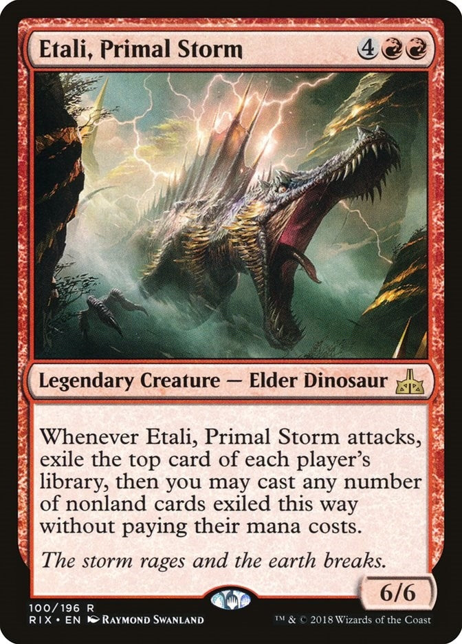 Image for Etali, Primal Storm (Rivals of Ixalan) (100) - Magic: The Gathering