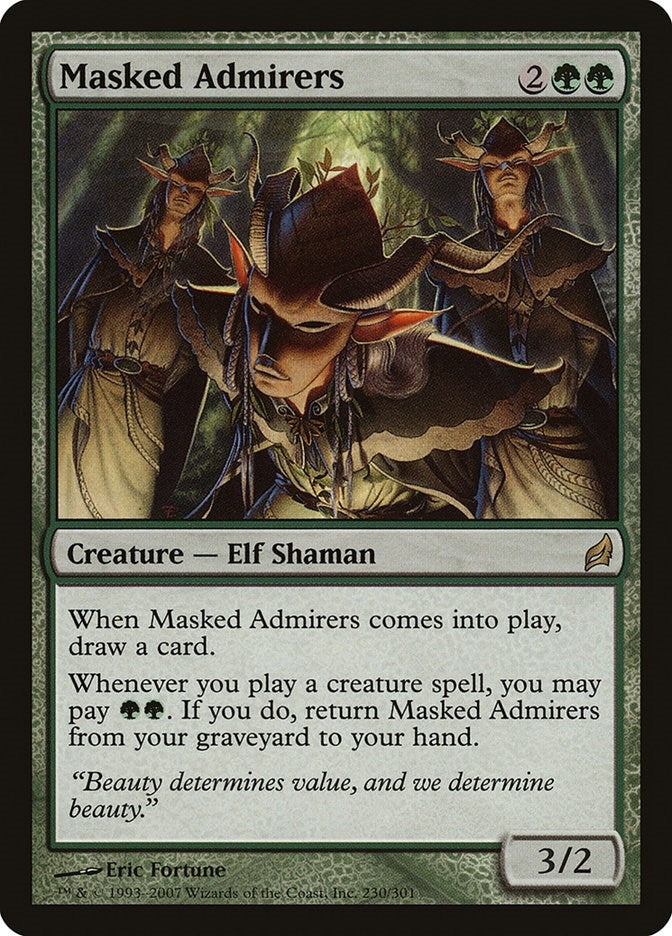 Image for Masked Admirers (Lorwyn) (230) - Magic: The Gathering